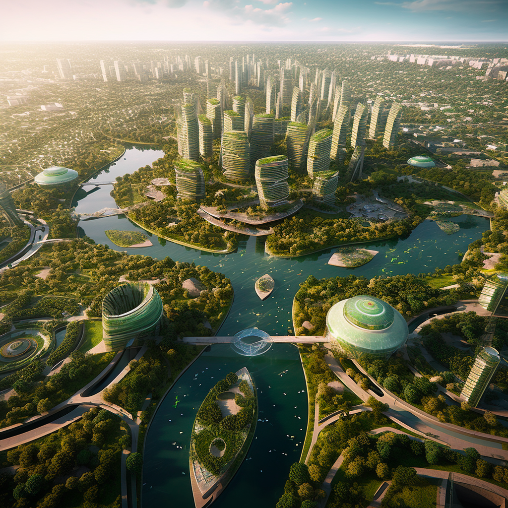 Futuristic Mekong Delta